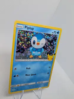 Piplup - 20/25 -Holo - McDonalds 2021 - 25th Anniversary - Pokemon Tcg Card NM - Image 2