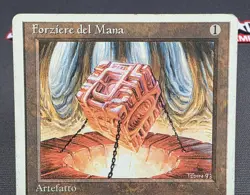 MTG ITALIAN Mana Vault- DAMAGED -4th Edition Magic the Gathering Card - Image 3