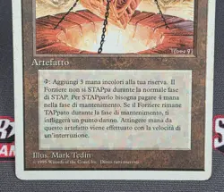 MTG ITALIAN Mana Vault- DAMAGED -4th Edition Magic the Gathering Card - Image 4