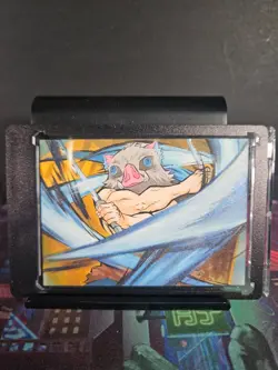 Inosuke Hashibira Hand Drawn 1/1 Auto Sketch Art Card Studio Demon Slayer - Image 1