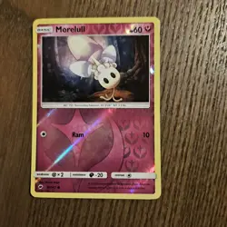 Morelull - 97/147 Common Reverse Holo - S&M Burning Shadows Pokemon Card TCG NM - Image 1