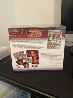 Pokemon Scarlet & Violet Obsidian Flames ETB Elite Trainer Box Cards NEW Sealed - Image 3