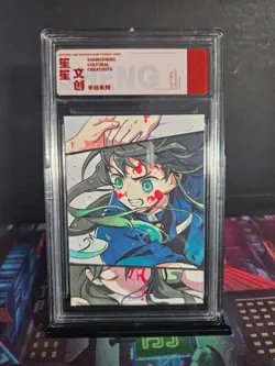 Muichiro Tokito Hand Drawn 1/1 Auto Sketch Art Card Studio Demon Slayer - Image 1