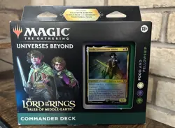 -SEALED-Food And Fellowship LOTR Tales of Middle-Earth Commander Deck MTG Magic - Image 1