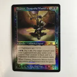 Chainer, Dementia Master - Foil New MTG Torment Magic 2B3 MP Condition - Image 1