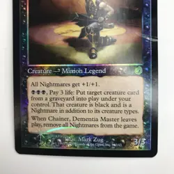 Chainer, Dementia Master - Foil New MTG Torment Magic 2B3 MP Condition - Image 3