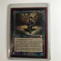 Chainer, Dementia Master - Foil New MTG Torment Magic 2B3 MP Condition - Image 5