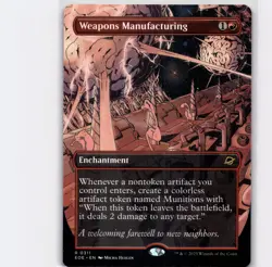 Weapons Manufacturing (Borderless) R Edge of Eternities 311 NM - Image 1