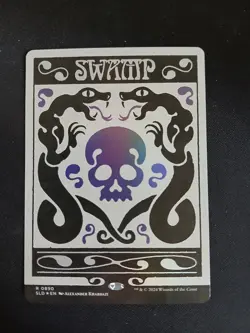 Swamp (0890 - Rainbow Foil) x1 NM from Secret Lair Drop Series - Image 1