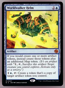 Worldwalker Helm Outlaws of Thunder Junction: the Big Score Regular - Image 1