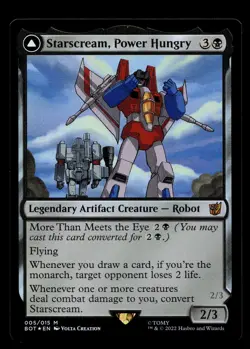 Starscream, Power Hungry 5 Foil M Universes Beyond: Transformers - Image 1