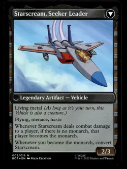 Starscream, Power Hungry 5 Foil M Universes Beyond: Transformers - Image 2