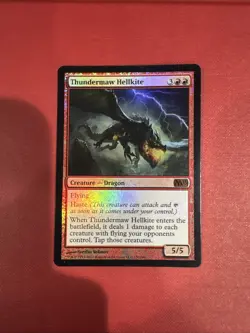 Thundermaw Hellkite Mtg FOIL M13 Core lp Light Play - Image 1