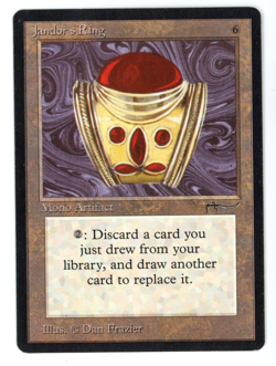 Jandor's Ring -- MTG (SP Quality) - Arabian Nights - See scans!! - Image 1