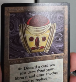 Jandor's Ring -- MTG (SP Quality) - Arabian Nights - See scans!! - Image 3