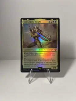 x1 Celes, Rune Knight - Foil M MTG Commander: Final Fantasy M/NM, English - Image 1