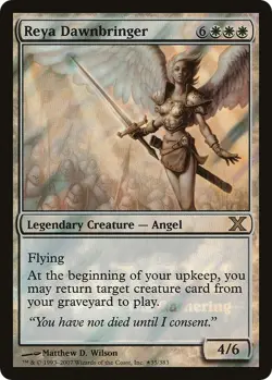 **PROMO FOIL** Reya Dawnbringer - 10th Edition (Game Day) - NM/LP - MTG Single - Image 1