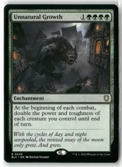 Unnatural Growth Commander: Bloomburrow Regular - Image 1