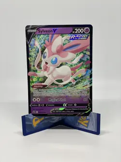 Pokemon TCG Sylveon V SWSH Black Star Promos SWSH202 Holo Promo - Image 1