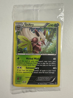 Sealed! XY Knockout Shiftry 11/114 & Vivillon 15/162 Holo Rare Promo Pokemon - Image 4