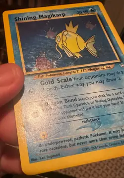 Pokemon Shining Magikarp 66/64 Neo Revelation Holo Unlimited (Read Description) - Image 3