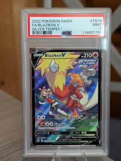 2022 Silver Tempest Blaziken V TG14/TG30 Pokemon Sword & Shield PSA 9 - Image 1