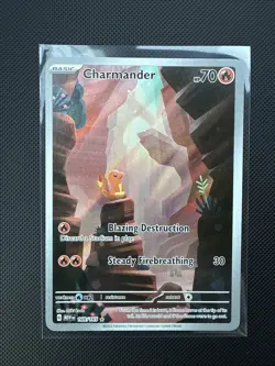 Pokemon TCG Charmander 168/165 Sv: Scarlet & Violet 151 Holo NM - Image 1
