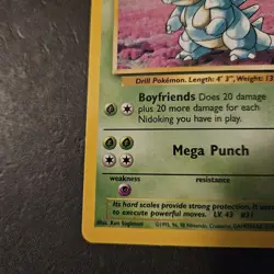 Nidoqueen 23/64 Rare Jungle Unlimited Pokemon TCG 1999 LP - Image 5
