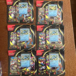Pokemon Mega Evolutions 3-Pack Blister Set of 6! Brand New Ships FAST - Image 1
