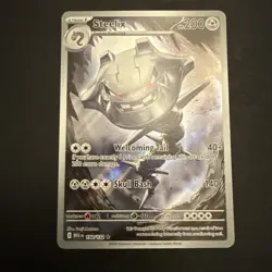 Steelix 150/132 Illustration Rare Pokemon Mega Evolution - Image 1