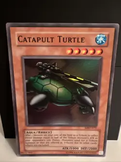 Catapult Turtle MRD-E075 | Metal Raiders | Super Rare | Yu-Gi-Oh! TCG - Image 1