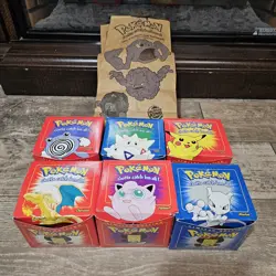 SEALED Pokemon 23K Gold Plated Cards Limited Edition FULL Set of 6 Burger King - Image 1