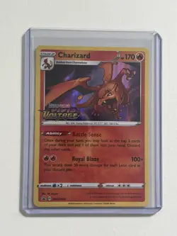 2020 Pokemon Vivid Voltage Stamped Promo Cards #SWSH066 Charizard - Image 1