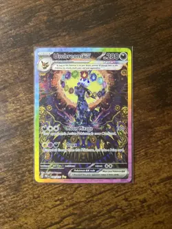 Pokemon TCG Prismatic Evolutions Umbreon EX Card 161/131 SIR - Image 1
