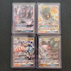 Darkrai GX, Marshadow GX, Machamp GX, Noivern GX - Pokemon Cards - Lot #50 - Image 1