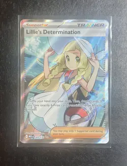 Pokemon TCG Mega Evolution Lillie’s Determination Full Art Trainer Card 169/132 - Image 1