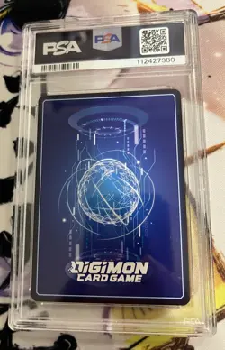 2023 DIGIMON PROMO DIGIMON CARD GAME 2ND ANNIVERSARY SET #084 OMNIMON PSA 10 - Image 2