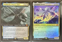 Final Fantasy MTG Foil Extended Art Borderless -35 Card Lot- Sephiroth 505 - Image 4