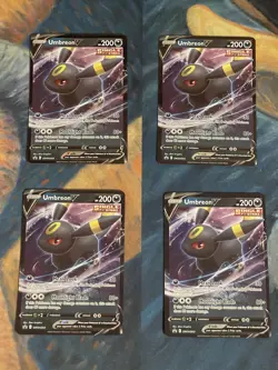 Umbreon V SWSH203 SWSH: Sword & Shield Promo Cards Holo X4 - Image 1