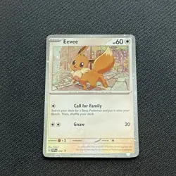 Pokemon Eevee - 200 (Cosmos Holo) Promo SV: Scarlet & Violet Promo Cards SVP 200 - Image 1