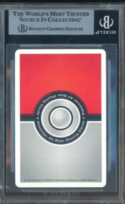 2016 Pokemon All Star Playing Cards Chimchar 4 of Spades BGS 9 MINT - Image 2