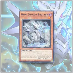 YuGiOh OMNI DRAGON BROTAUR | GOOD CARD ? 1ST EDITION ?? - Image 1