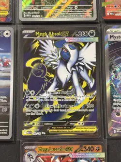 Pokemon TCG Mega Evolution 7 Card Lot Mega Absol EX, SIR, Full Art Trainer NM - Image 2