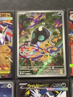 Pokemon TCG Mega Evolution 7 Card Lot Mega Absol EX, SIR, Full Art Trainer NM - Image 4