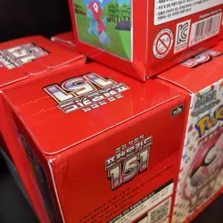 [US Shipping] Pokemon Card 151 Booster 1 Box Korean Ver. sv2a [Damaged Box] - Image 3