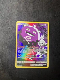 Pokemon TCG Koffing Holo Secret Rare Card Cosmic Eclipse 243/236 NM - Image 1