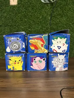 Pokemon 23k Burger King Gold Plated Trading Card Set with poke balls Lot Of 6 - Image 5