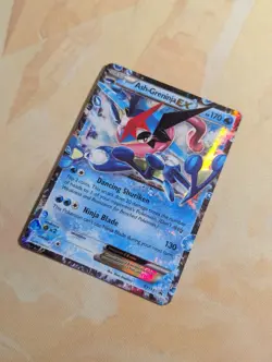 Pokemon TCG Ash-Greninja EX XY Black Star Promo XY133 Holo Card TCG Regular Size - Image 3