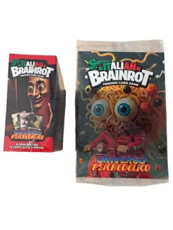 Booster Box Skifidol Italian Brainrot 24 Packets Of 12 Cards Display Ita - Image 1