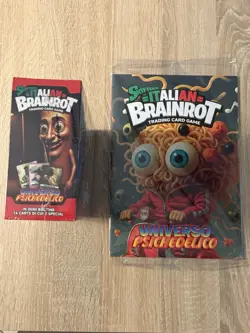 Booster Box Skifidol Italian Brainrot 24 Packets Of 12 Cards Display Ita - Image 4